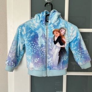 Frozen II zip hoodie size 4t